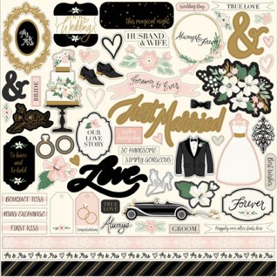 Echo Park Wedding Day - Element Sticker